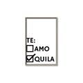 Picture of Tequila Te Amo _GroupedProduct_Rectangle_Portrait_Canvas_Framed_