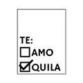 Picture of Tequila Te Amo _GroupedProduct_Rectangle_Portrait_Canvas_Framed_