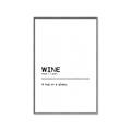 Picture of Quote Wine Hug _GroupedProduct_Rectangle_Portrait_Canvas_Framed_
