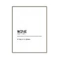 Picture of Quote Wine Hug _GroupedProduct_Rectangle_Portrait_Canvas_Framed_