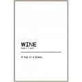 Picture of Quote Wine Hug _GroupedProduct_Rectangle_Portrait_Canvas_Framed_