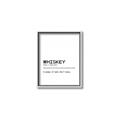 Picture of Quote Whiskey Censored _GroupedProduct_Rectangle_Portrait_Canvas_Framed_