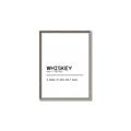 Picture of Quote Whiskey Censored _GroupedProduct_Rectangle_Portrait_Canvas_Framed_