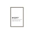 Picture of Quote Whiskey Censored _GroupedProduct_Rectangle_Portrait_Canvas_Framed_