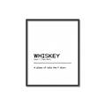 Picture of Quote Whiskey Censored _GroupedProduct_Rectangle_Portrait_Canvas_Framed_
