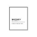 Picture of Quote Whiskey Censored _GroupedProduct_Rectangle_Portrait_Canvas_Framed_