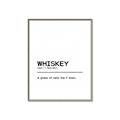 Picture of Quote Whiskey Censored _GroupedProduct_Rectangle_Portrait_Canvas_Framed_