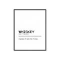 Picture of Quote Whiskey Censored _GroupedProduct_Rectangle_Portrait_Canvas_Framed_