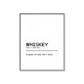 Picture of Quote Whiskey Censored _GroupedProduct_Rectangle_Portrait_Canvas_Framed_
