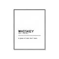 Picture of Quote Whiskey Censored _GroupedProduct_Rectangle_Portrait_Canvas_Framed_