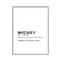 Picture of Quote Whiskey Censored _GroupedProduct_Rectangle_Portrait_Canvas_Framed_