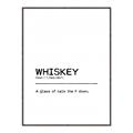 Picture of Quote Whiskey Censored _GroupedProduct_Rectangle_Portrait_Canvas_Framed_