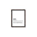 Picture of Quote Gin Question _GroupedProduct_Rectangle_Portrait_Canvas_Framed_