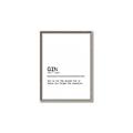 Picture of Quote Gin Question _GroupedProduct_Rectangle_Portrait_Canvas_Framed_