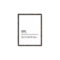 Picture of Quote Gin Question _GroupedProduct_Rectangle_Portrait_Canvas_Framed_
