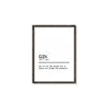 Picture of Quote Gin Question _GroupedProduct_Rectangle_Portrait_Canvas_Framed_
