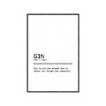 Picture of Quote Gin Question _GroupedProduct_Rectangle_Portrait_Canvas_Framed_