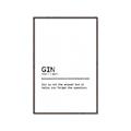Picture of Quote Gin Question _GroupedProduct_Rectangle_Portrait_Canvas_Framed_