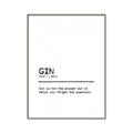 Picture of Quote Gin Question _GroupedProduct_Rectangle_Portrait_Canvas_Framed_