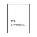 Picture of Quote Gin Question _GroupedProduct_Rectangle_Portrait_Canvas_Framed_