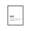 Picture of Quote Beer Stories _GroupedProduct_Rectangle_Portrait_Canvas_Framed_