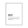 Picture of Quote Beer Stories _GroupedProduct_Rectangle_Portrait_Canvas_Framed_