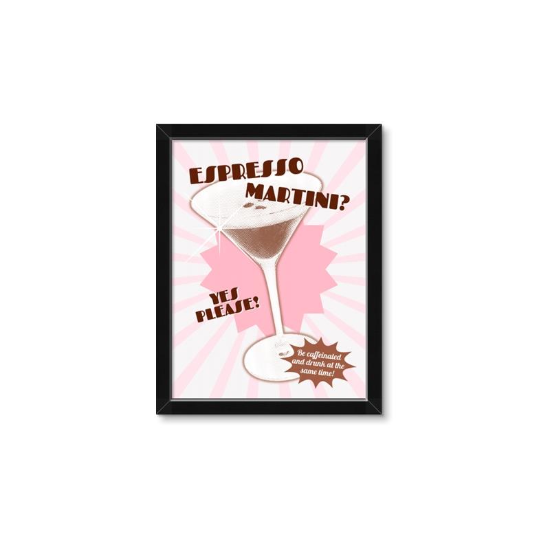 Picture of Espresso Martini Delight _GroupedProduct_Rectangle_Portrait_Framed_Matted_