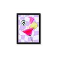 Picture of Disco Martini _GroupedProduct_Rectangle_Portrait_Framed_Matted_
