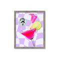 Picture of Disco Martini _GroupedProduct_Rectangle_Portrait_Framed_Matted_