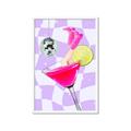 Picture of Disco Martini _GroupedProduct_Rectangle_Portrait_Framed_Matted_