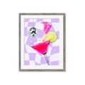 Picture of Disco Martini _GroupedProduct_Rectangle_Portrait_Framed_Matted_