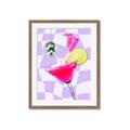 Picture of Disco Martini _GroupedProduct_Rectangle_Portrait_Framed_Matted_