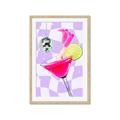 Picture of Disco Martini _GroupedProduct_Rectangle_Portrait_Framed_Matted_