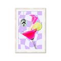 Picture of Disco Martini _GroupedProduct_Rectangle_Portrait_Framed_Matted_