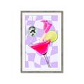 Picture of Disco Martini _GroupedProduct_Rectangle_Portrait_Framed_Matted_