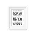 Picture of Do It Now _GroupedProduct_Rectangle_Portrait_Framed_Matted_
