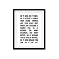 Picture of Do It Now _GroupedProduct_Rectangle_Portrait_Framed_Matted_