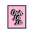 Picture of Ooh La La _GroupedProduct_Rectangle_Portrait_Framed_Matted_