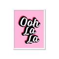 Picture of Ooh La La _GroupedProduct_Rectangle_Portrait_Framed_Matted_
