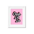 Picture of Ooh La La _GroupedProduct_Rectangle_Portrait_Framed_Matted_