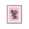 Picture of Ooh La La _GroupedProduct_Rectangle_Portrait_Framed_Matted_