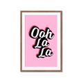 Picture of Ooh La La _GroupedProduct_Rectangle_Portrait_Framed_Matted_