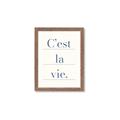 Picture of C'est La Vie II _GroupedProduct_Rectangle_Portrait_Framed_Matted_