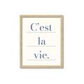 Picture of C'est La Vie II _GroupedProduct_Rectangle_Portrait_Framed_Matted_