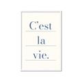 Picture of C'est La Vie II _GroupedProduct_Rectangle_Portrait_Framed_Matted_