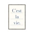 Picture of C'est La Vie II _GroupedProduct_Rectangle_Portrait_Framed_Matted_