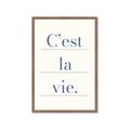 Picture of C'est La Vie II _GroupedProduct_Rectangle_Portrait_Framed_Matted_