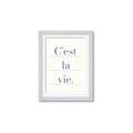Picture of C'est La Vie II _GroupedProduct_Rectangle_Portrait_Framed_Matted_