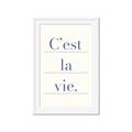 Picture of C'est La Vie II _GroupedProduct_Rectangle_Portrait_Framed_Matted_