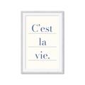 Picture of C'est La Vie II _GroupedProduct_Rectangle_Portrait_Framed_Matted_